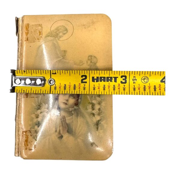 Rare Vintage 1936 Antique Celluloid 1st Communion Prayer Book W/ Crucifix READ - Picture 5 of 9